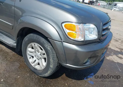 2004 Toyota Sequoia Limited V8 из США, поврежденный, VIN 5TDBT48A84S231767